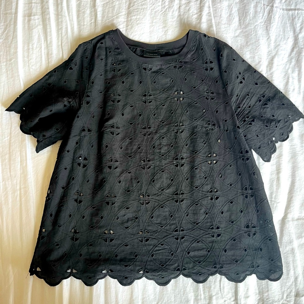 Who What Wear Tee - black - size S